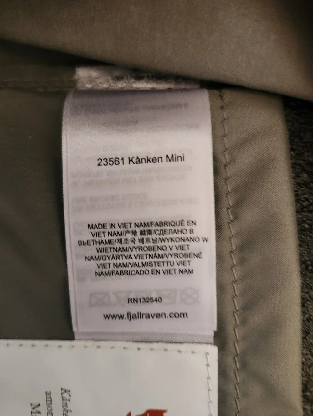 Fjallraven Kånken Mini Backpack